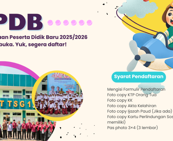 PPDB SDIT Tri Sukses Generus 1 Balikpapan